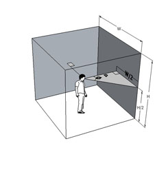 Dimensions used to calculate the configuration parameters in the CryVE prototype.