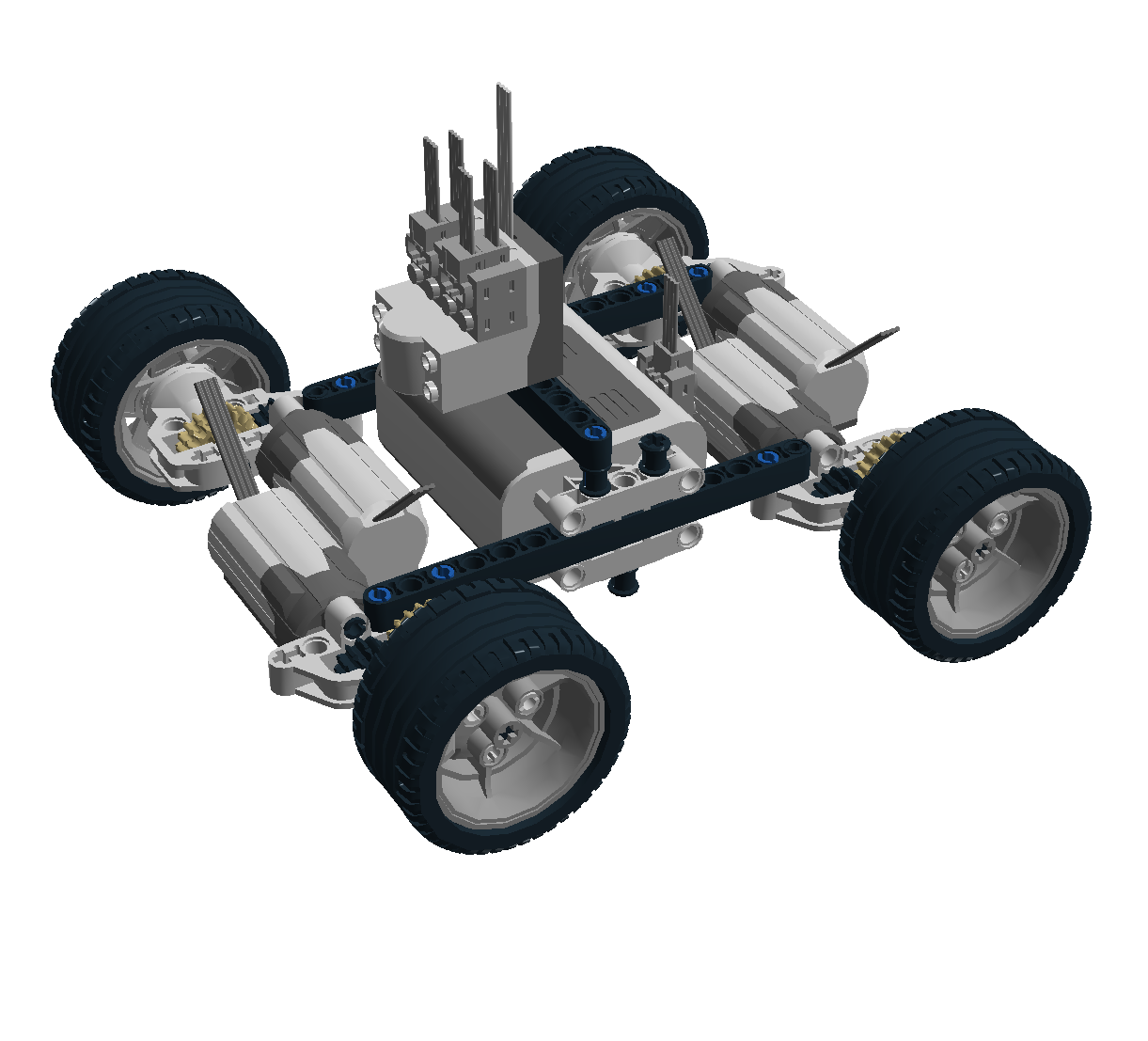 Patriotisk fravær indtryk Building an off road car with LEGO Technic - Christoph Bartneck, Ph.D.