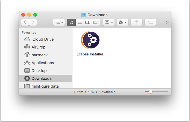 eclipse ide for mac os z
