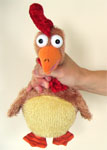 Choke-A-Chicken — A toy that is to be strangled.