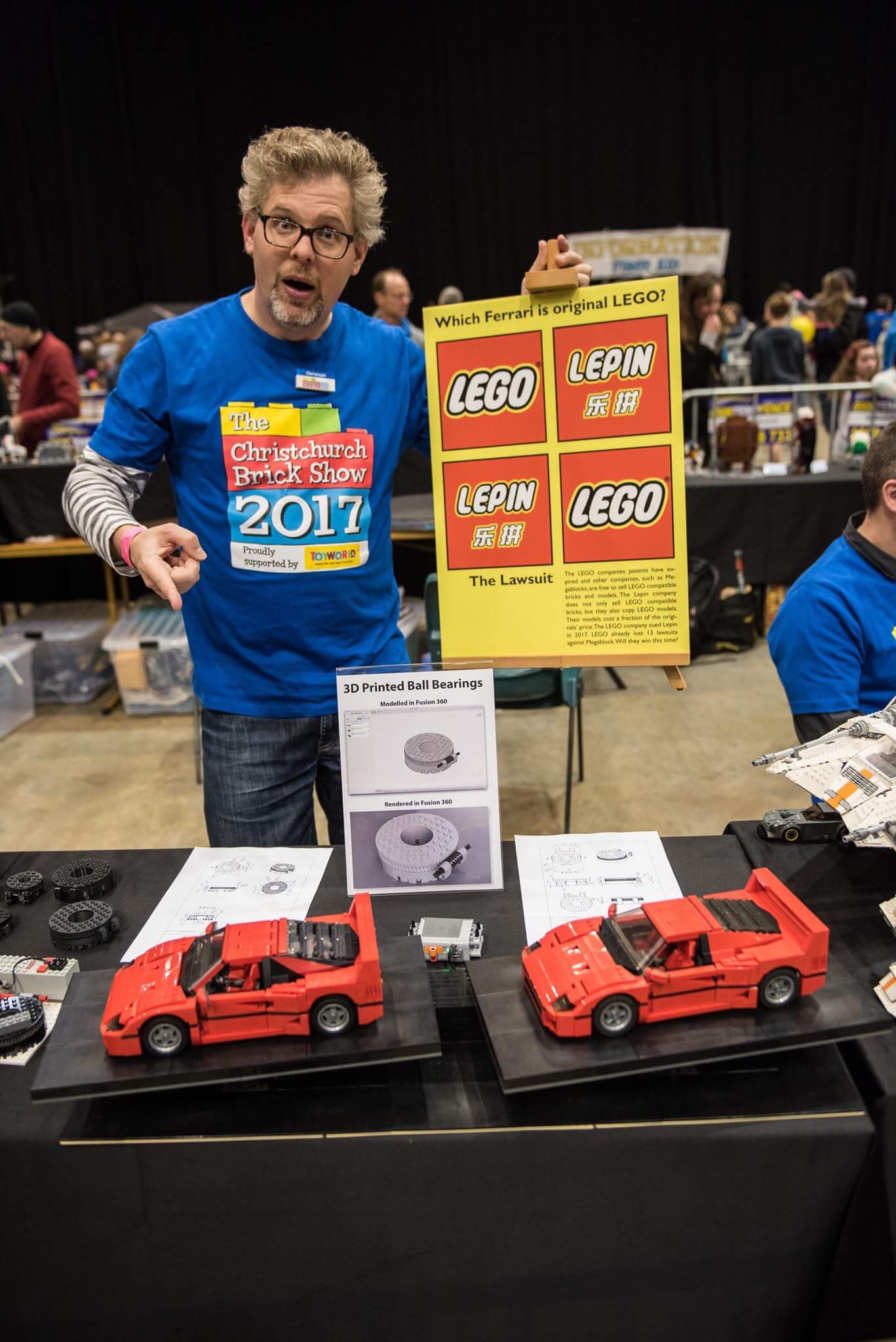 Critical LEPIN exhibit banned from LEGO fan show